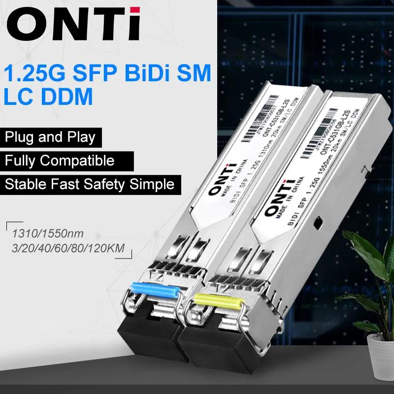 ONTi ⰡƮ SFP  SM LC WDM 1.25G Bidi    Ʈù Cisco ġ ȣȯ 